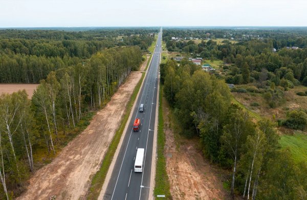 В Смоленской области отремонтировали 7 км федеральной трассы А-130