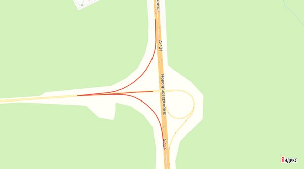 На трассе А-121 Сортавала в районе Агалатово в Ленобласти перекроют два съезда с развязки