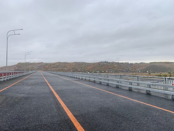 Движение перепущено на новый мост через Свиягу на трассе М-7 Волга в Татарстане