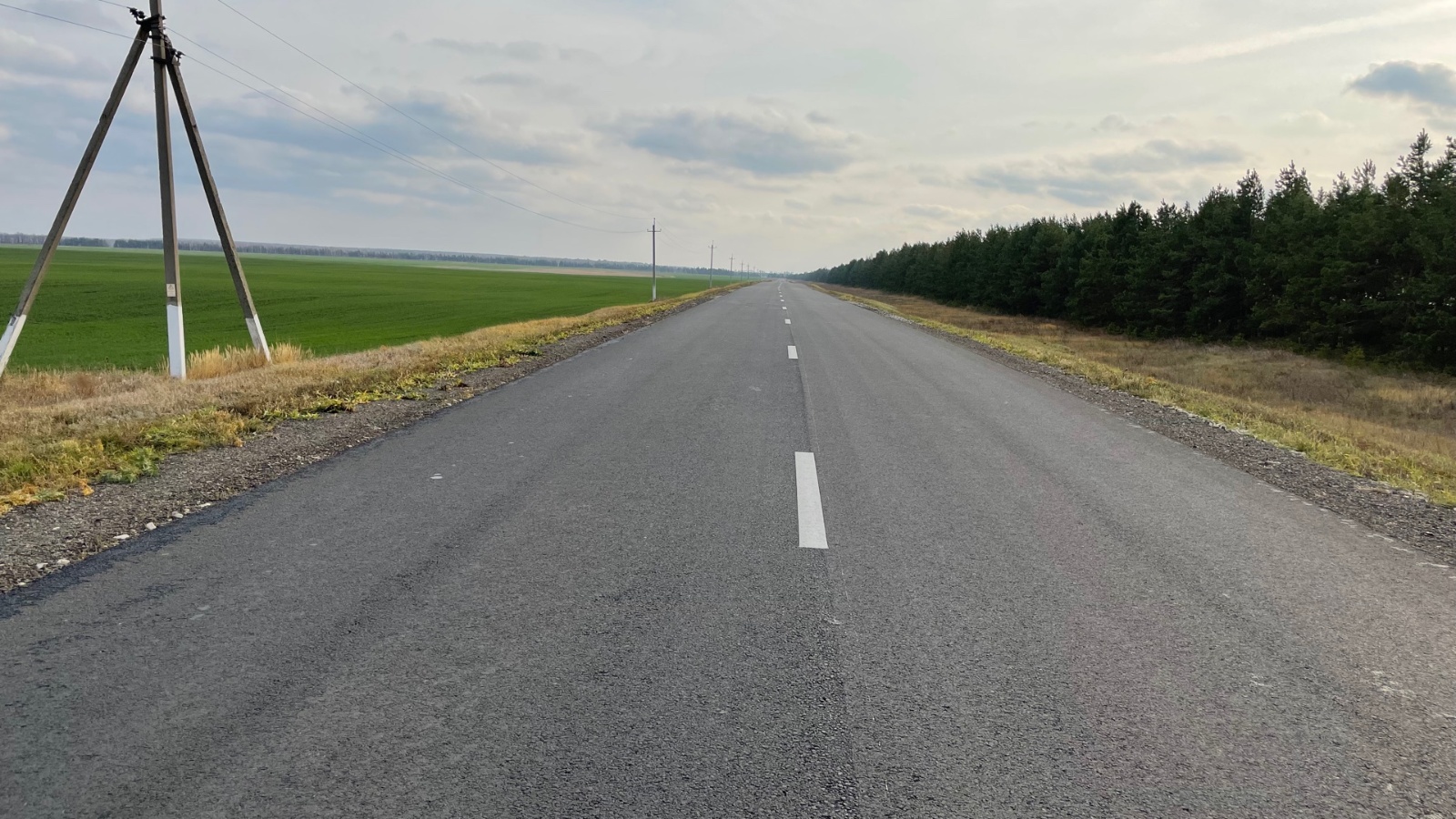 По БКД отремонтировали участок дороги Ким - Кузнечиха - Лесная Хмелевка в Татарстане