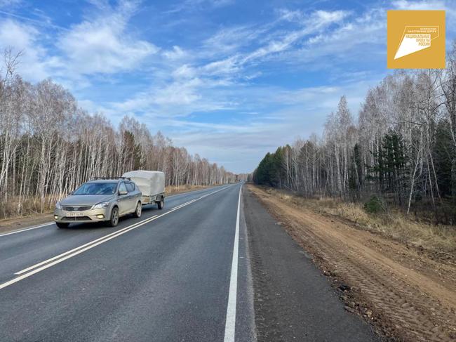 После ремонта принят в эксплуатацию участок дороги Омск - Седельниково в Омской области