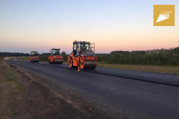 По БКД отремонтировали 11 участков дороги Омск - Тара в Омской области
