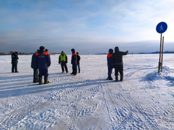 В Татарстане открыты две ледовые переправы