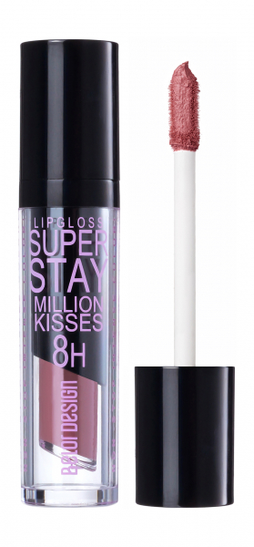 BelorDesign Super Stay Million Kisses 8H Lip Gloss Суперстойкий кремовый блеск для губ | 223 Розовый нюд